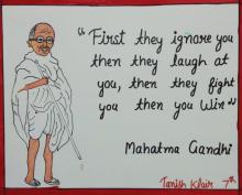 Quotes on Mahatma Gandhi